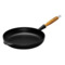 Сковорода с деревянной ручкой Le Creuset Matte Black 26 см, чугун, черный, для индукции