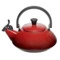 Чайник наплитный со свистком Le Creuset Zen Cerise 1,5 л, сталь нержавеющая, вишневый, для индукции
