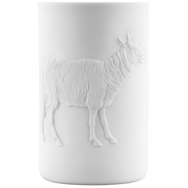 Чашка-бокал для горячих напитков Furstenberg Овца, белая