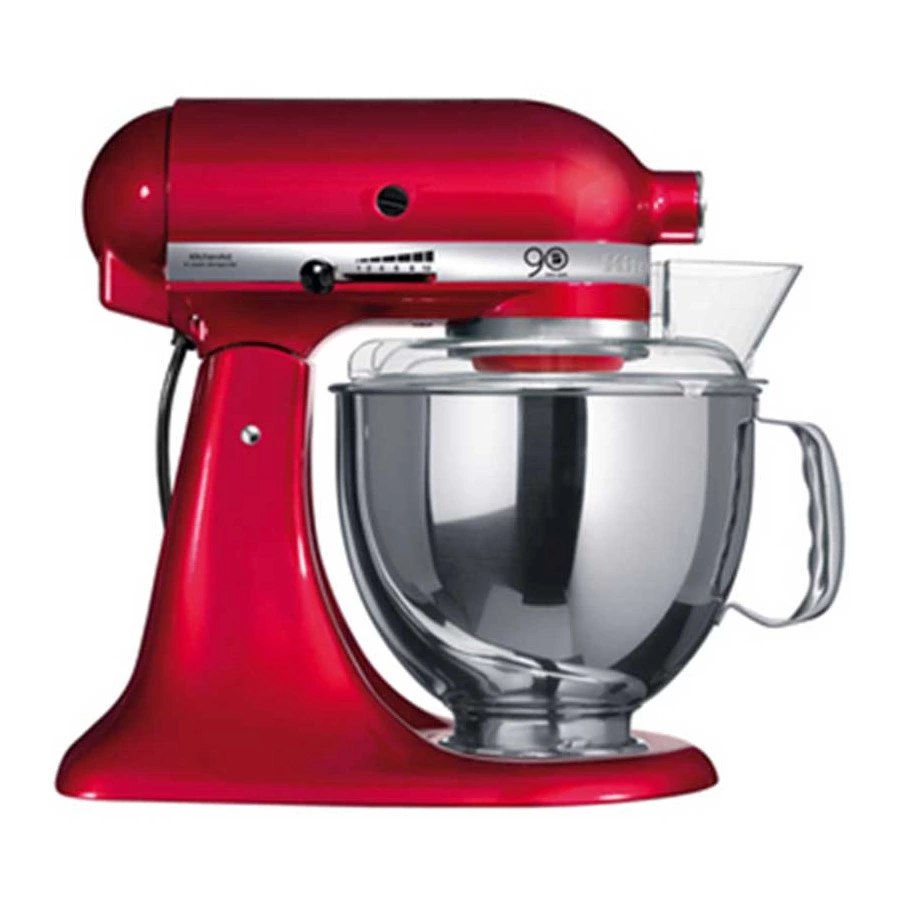 Миксер планетарный KitchenAid 4,83 л, сталь нержавеющая, карамельное яблоко