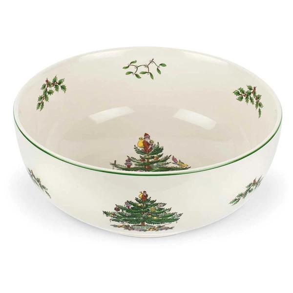 Салатник круглый Spode Рождественская ель 24 см