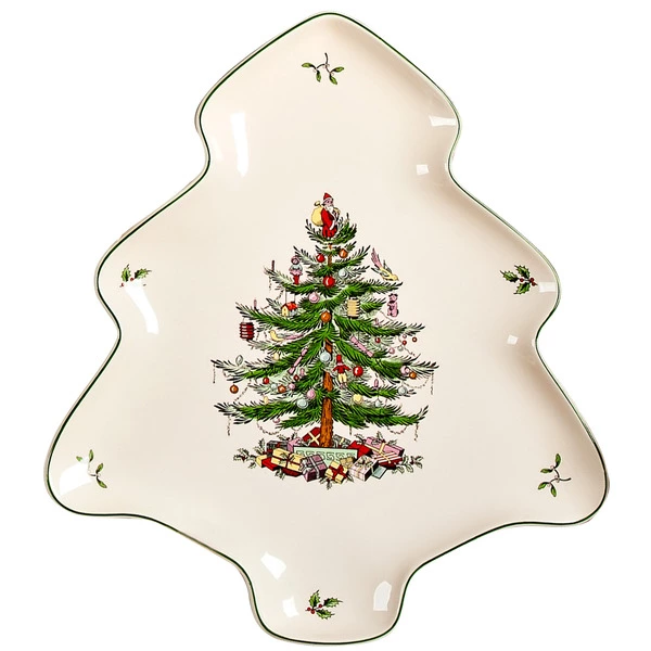 Блюдо-ель Spode Рождественская ель 35 см