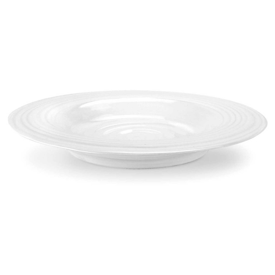 Тарелка суповая Portmeirion Софи Конран для Портмейрион 25 см, белая салатник порционный portmeirion софи конран для портмейрион 14 см белый