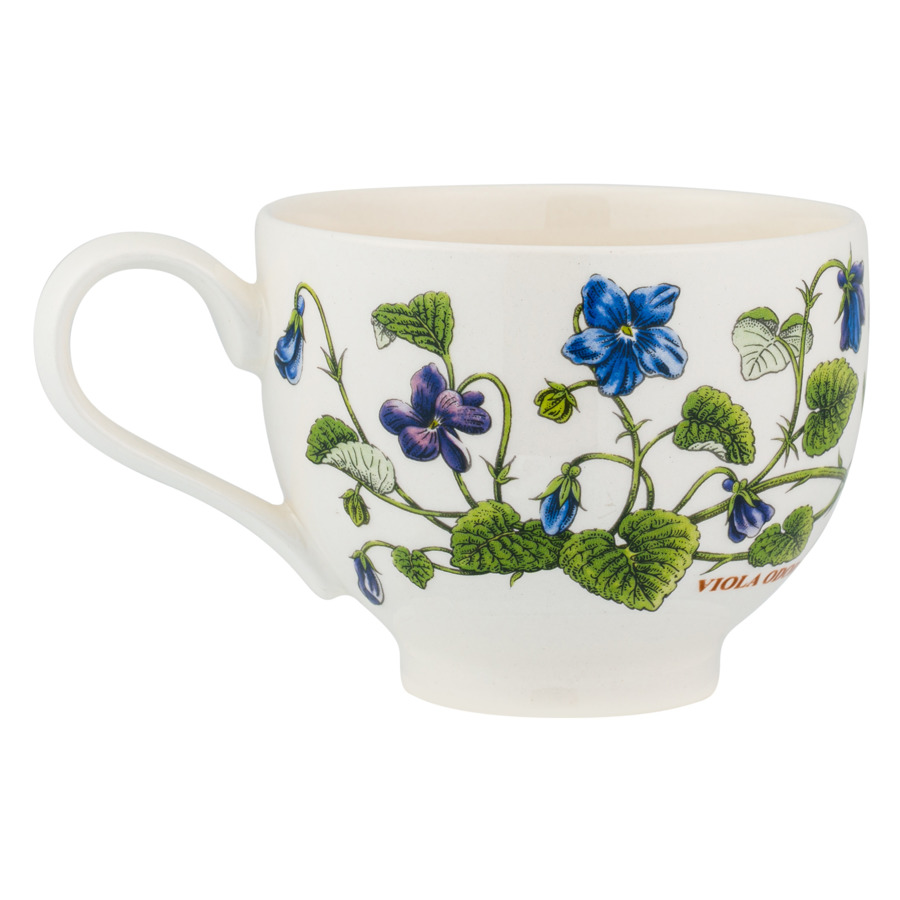 Чашка чайная с блюдцем Portmeirion Ботанический сад Фиалка 280 мл