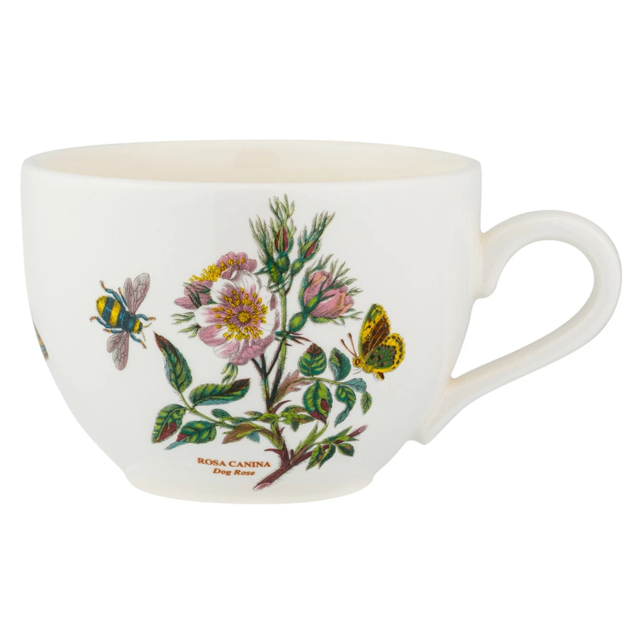 Чашка для завтрака с блюдцем Portmeirion Ботанический сад Шиповник 500 мл