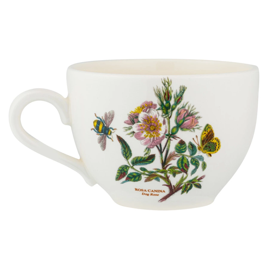 Чашка для завтрака с блюдцем Portmeirion Ботанический сад Шиповник 500 мл