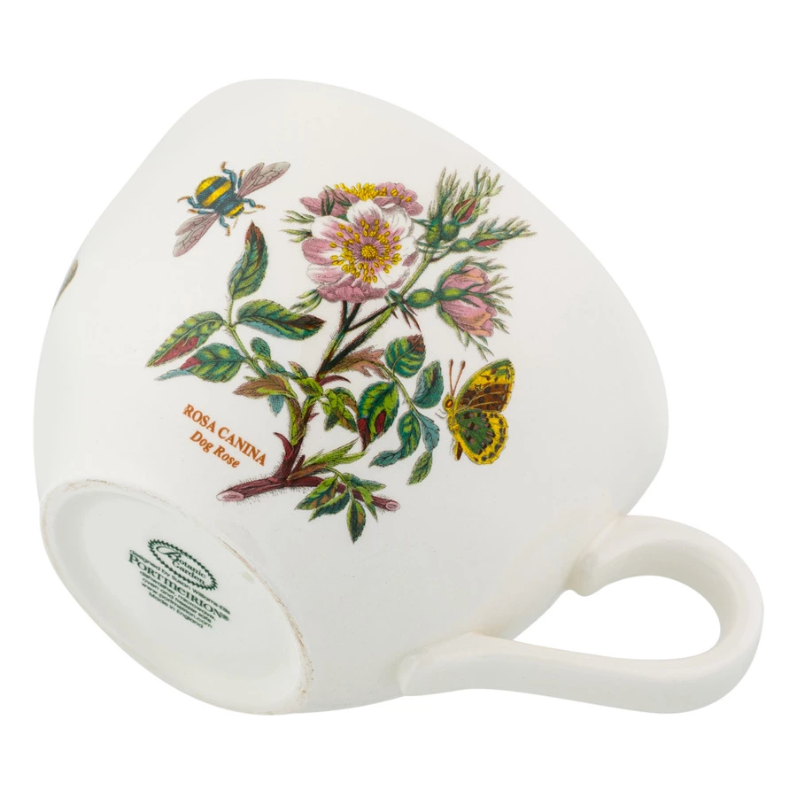 Чашка для завтрака с блюдцем Portmeirion Ботанический сад Шиповник 500 мл