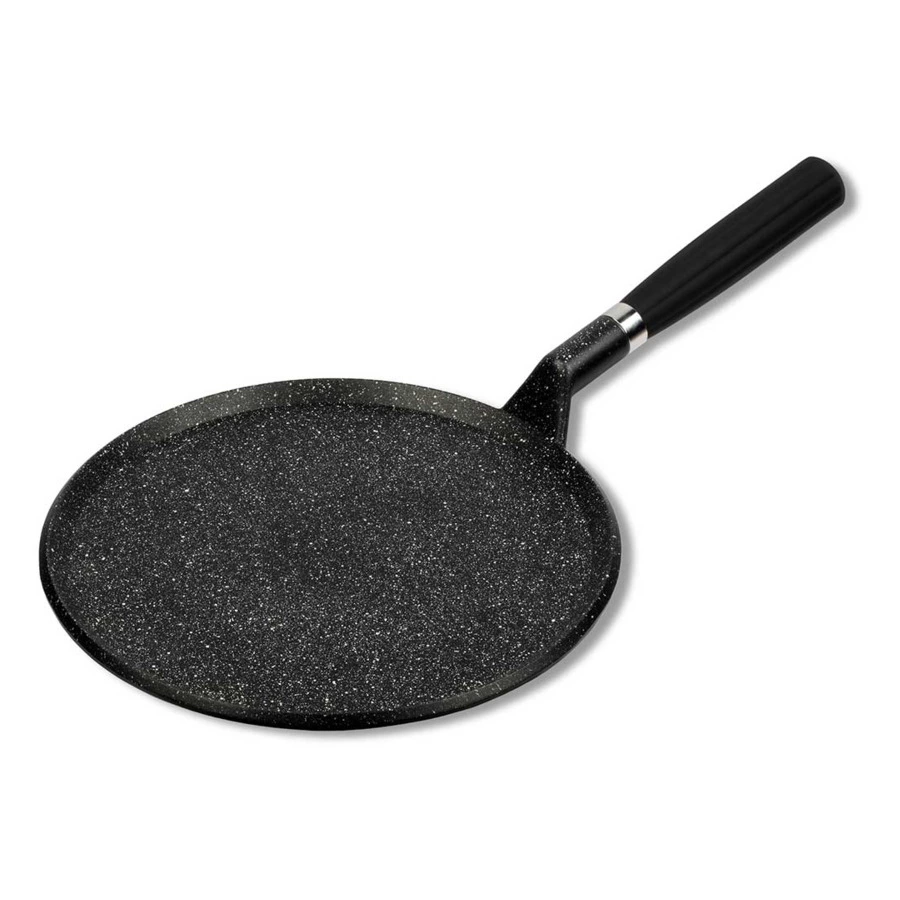 Сковорода блинная Pentolpress Granit 30 см, съемная ручка, литой алюминий
