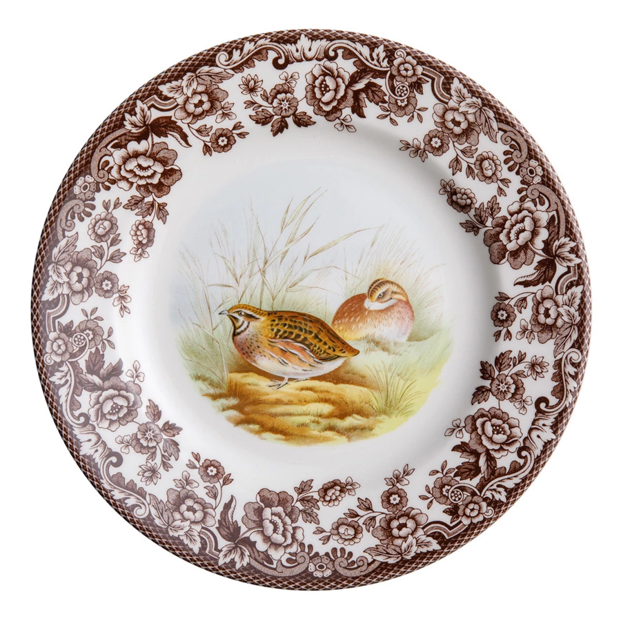 Тарелка закусочная Spode Английские охотничьи мотивы Перепелка, 20 см
