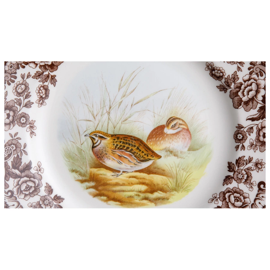 Тарелка закусочная Spode Английские охотничьи мотивы Перепелка, 20 см