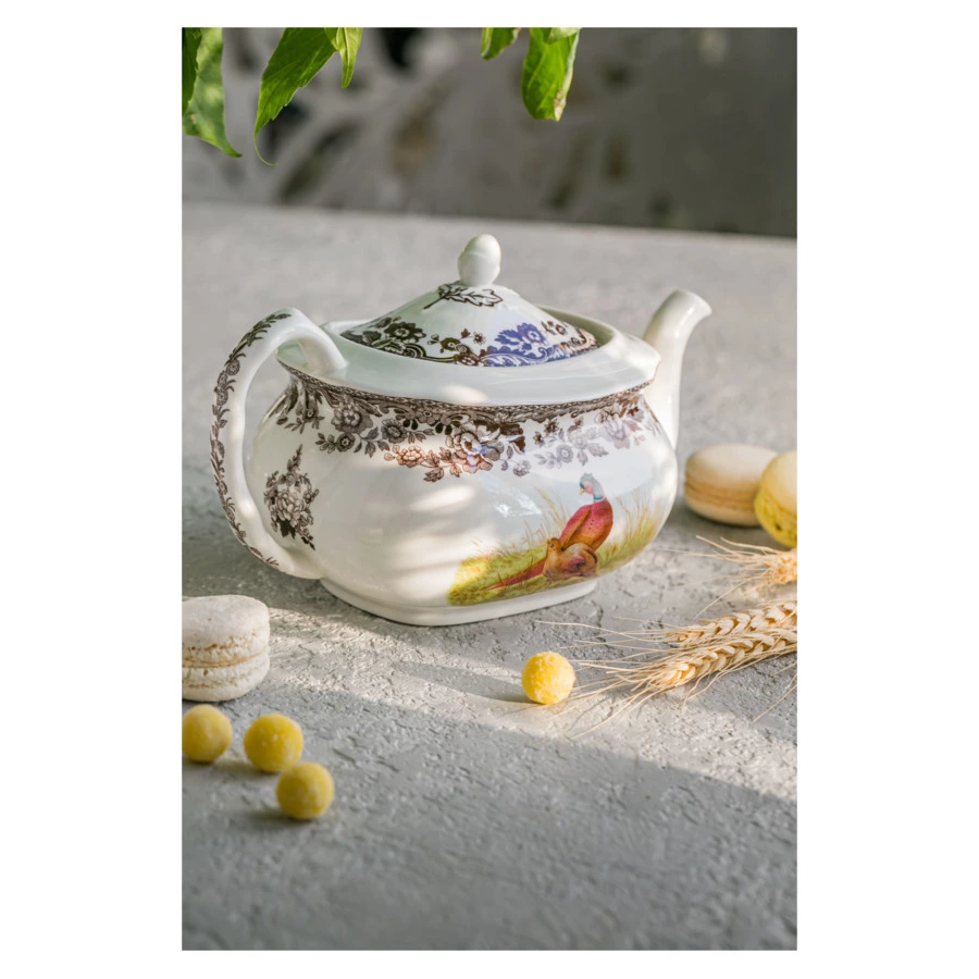 Чайник Spode Английские охотничьи мотивы 1,3 л, фаянс
