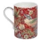 Кружка Royal Worcester Моррис и Ко Дрозды 350 мл, фарфор костяной, малиновая, п/к