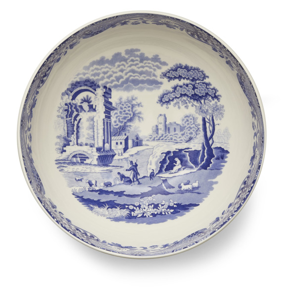 Салатник Spode Голубая Италия 27,5 см, фаянс