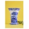 Ваза шестигранная Spode Голубая Италия 27 см, фарфор