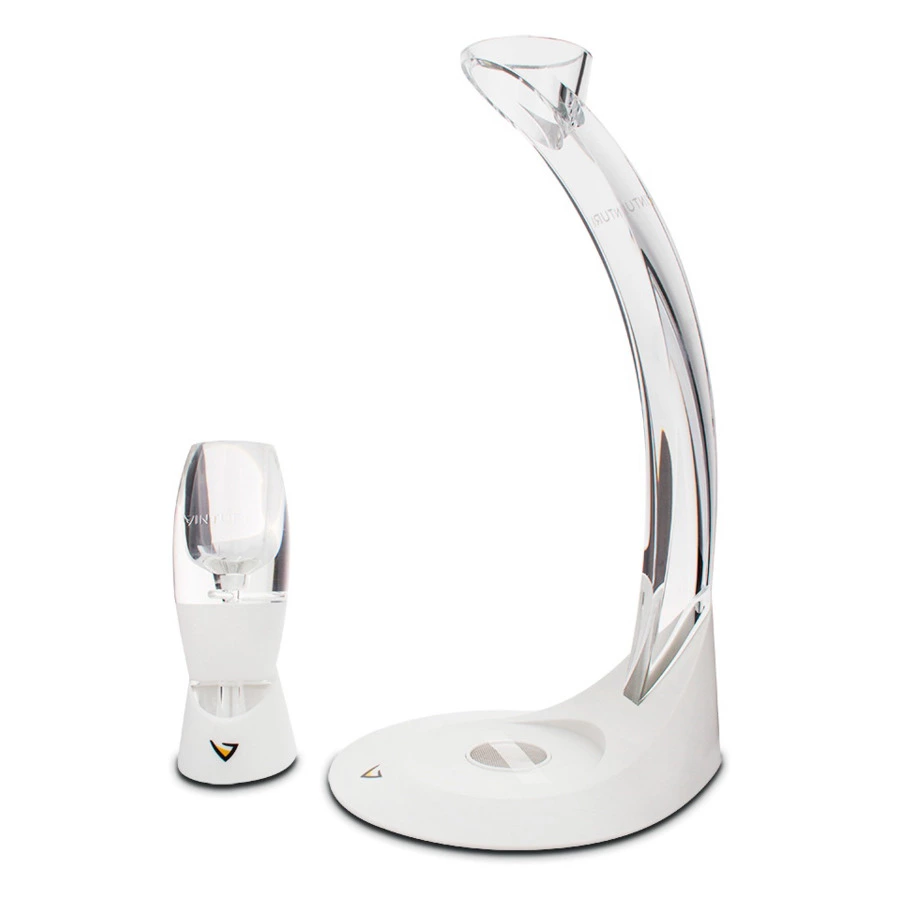 Набор для белого вина Vinturi Deluxe из аэратора и подставки для бутылки, пластик