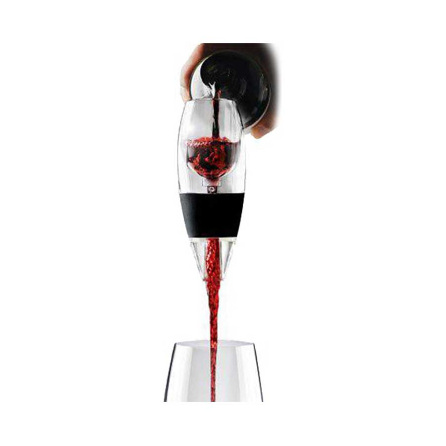 Аэратор для красного вина Vinturi на подставке, пластик, черный