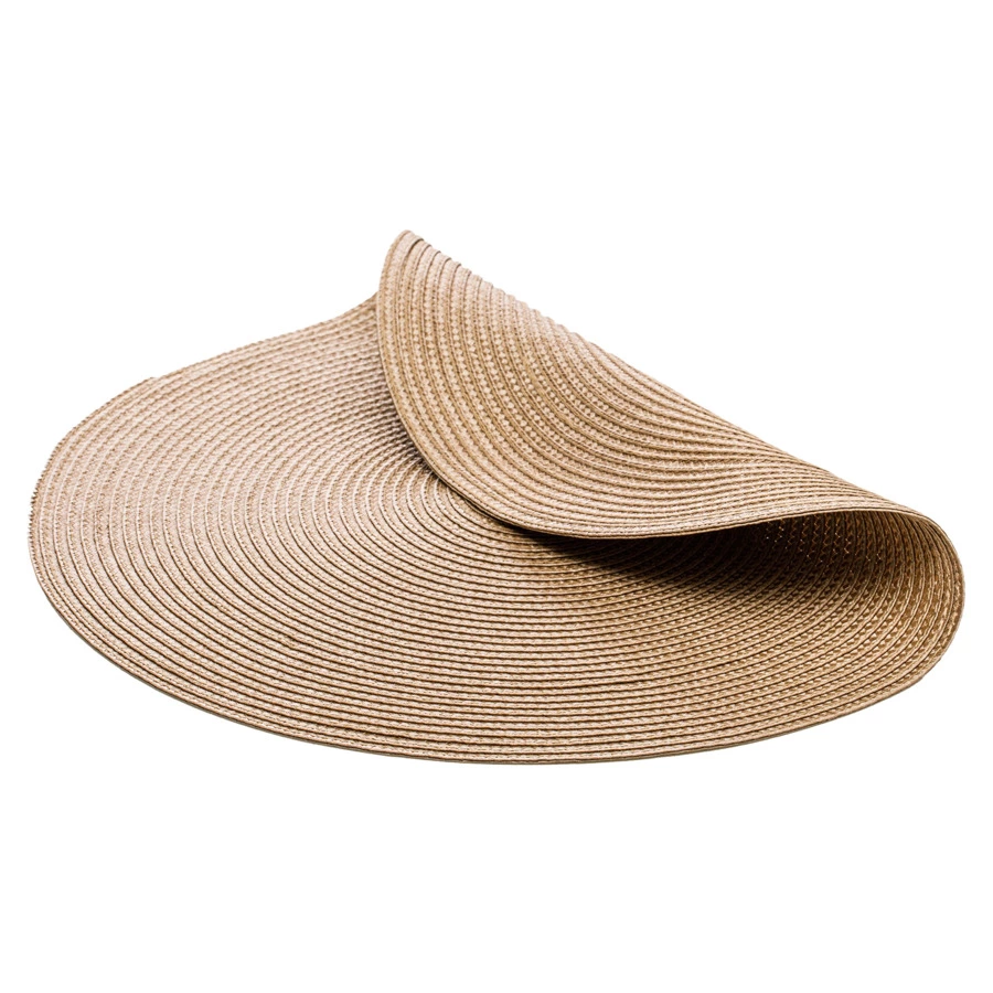 Салфетка подстановочная круглая Harman  38 см Улитка, песочная