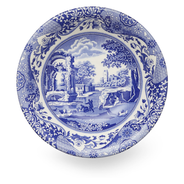 Салатник Spode Голубая Италия 20 см, фаянс