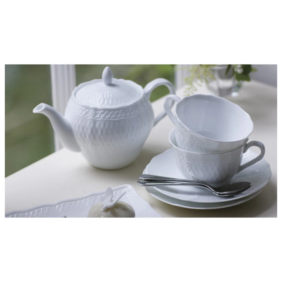 Блюдце к чашке чайной Noritake Шер Бланк