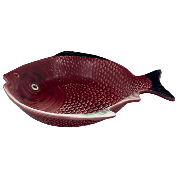 Блюдо глубокое Bordallo Pinheiro Рыбы 24 см, керамика