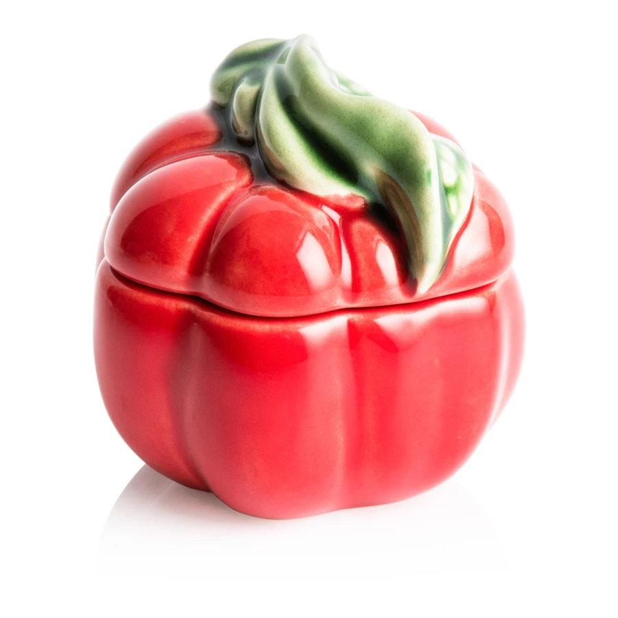 Емкость с крышкой Bordallo Pinheiro Томат 6.5 см, керамика