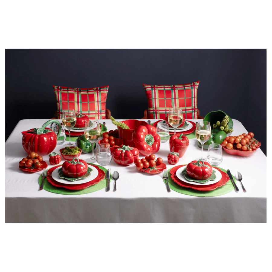 Емкость с крышкой Bordallo Pinheiro Томат 6.5 см, керамика