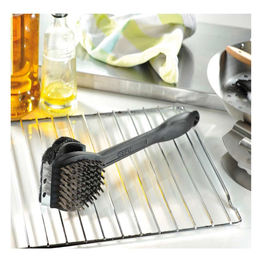 Щетка для барбекю Gefu BBQ 3 в 1, сталь нержавеющая
