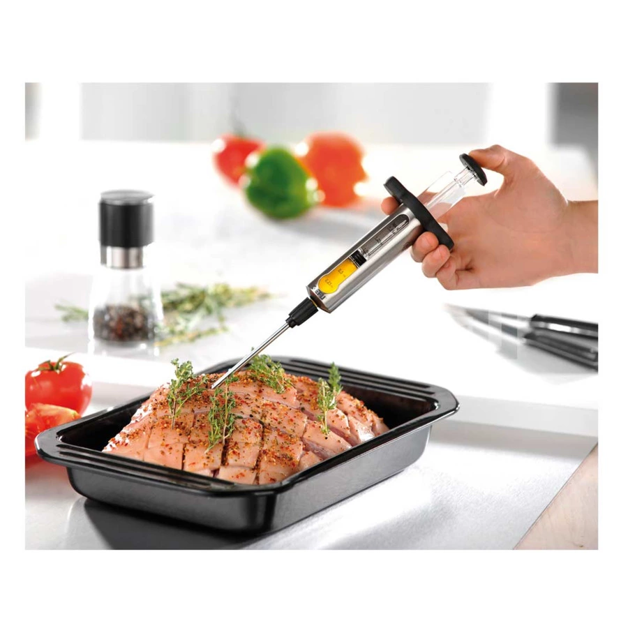 Шприц для специй и маринада Gefu, стал нержавеющая