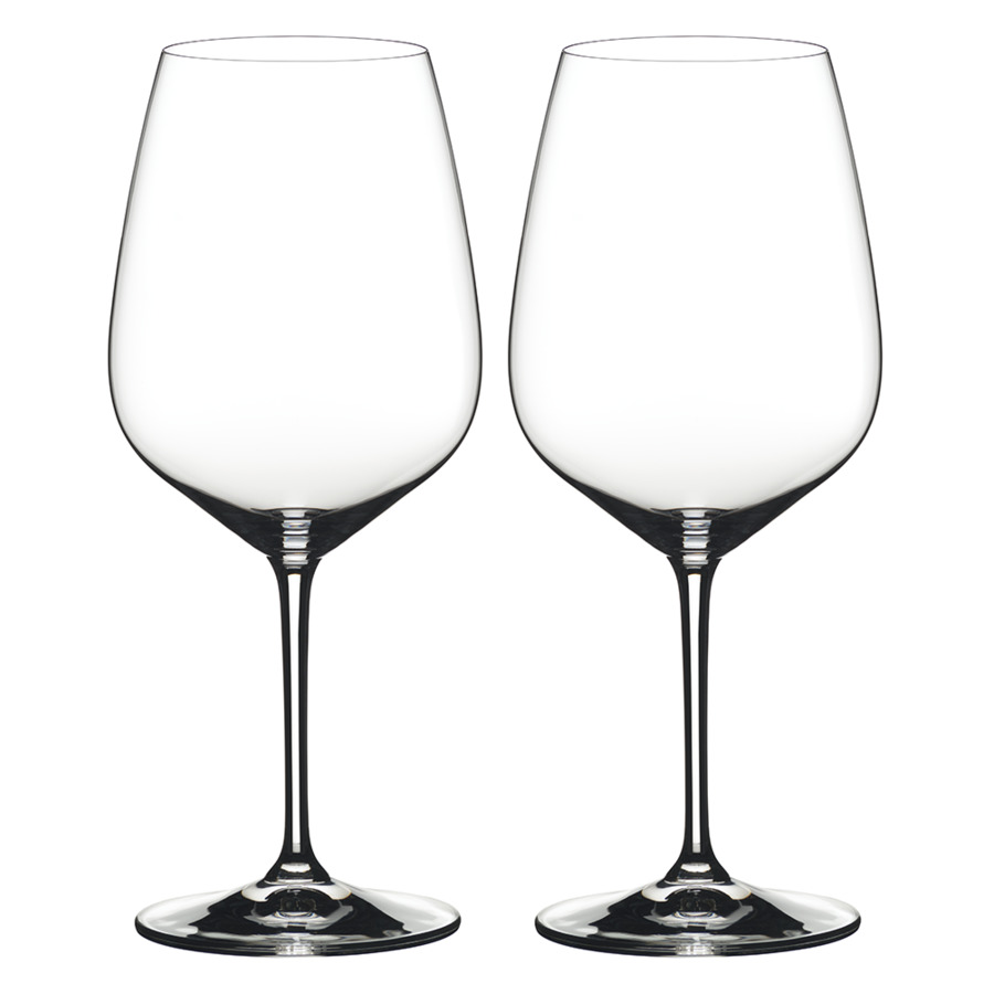 Набор бокалов для красного вина Riedel Heart to Heart Каберне 800 мл, h25 см, 2 шт, хрусталь бессвин набор бокалов для вин velvety
