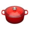 Кастрюля Le Creuset Cerise 3,3 л,22 см, чугун, вишневый, для индукции, духовки