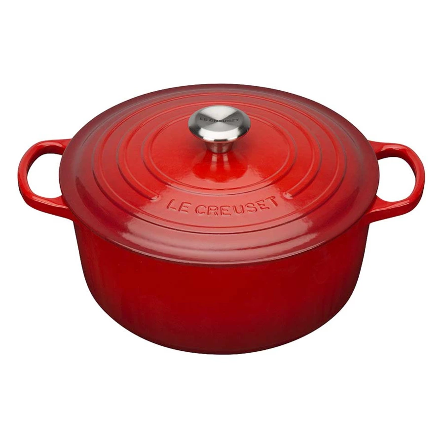 Кастрюля 26см 5,3л Le Creuset (вишневый)