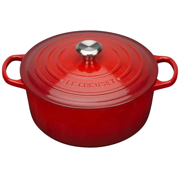 Кастрюля 26см 5,3л Le Creuset (вишневый)