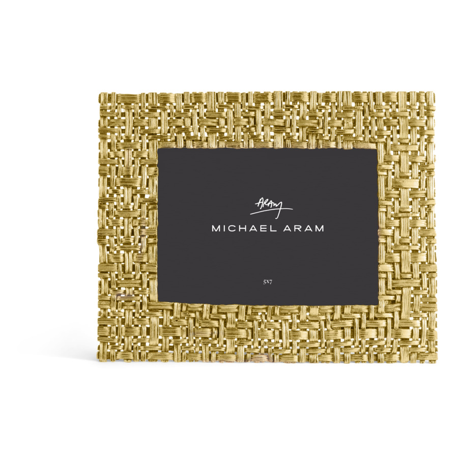 Рамка для фото Michael Aram Пальмовая ветвь 13х18 см рамка для фото michael aram текстура 19х24 см золотистая