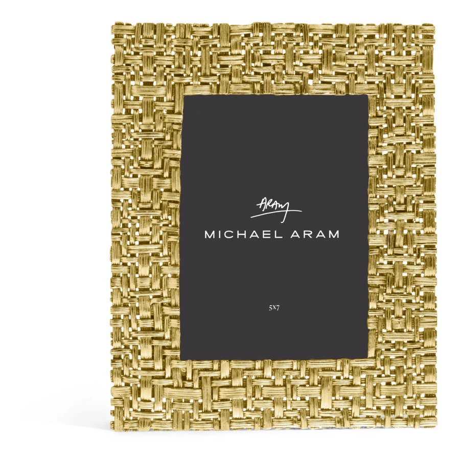 Рамка для фото Michael Aram Пальмовая ветвь 13х18 см, сталь нержавеющая