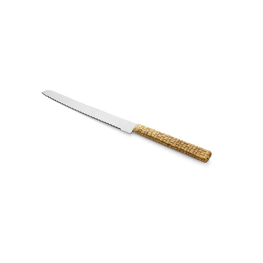 Нож для хлеба Michael Aram Пальмовая ветвь 35 см нож для хлеба michael aram твист 35 см