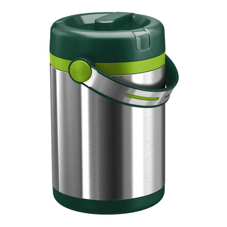 Термос Emsa Мобилити 1,2 л, сталь нержавеющая, зеленый