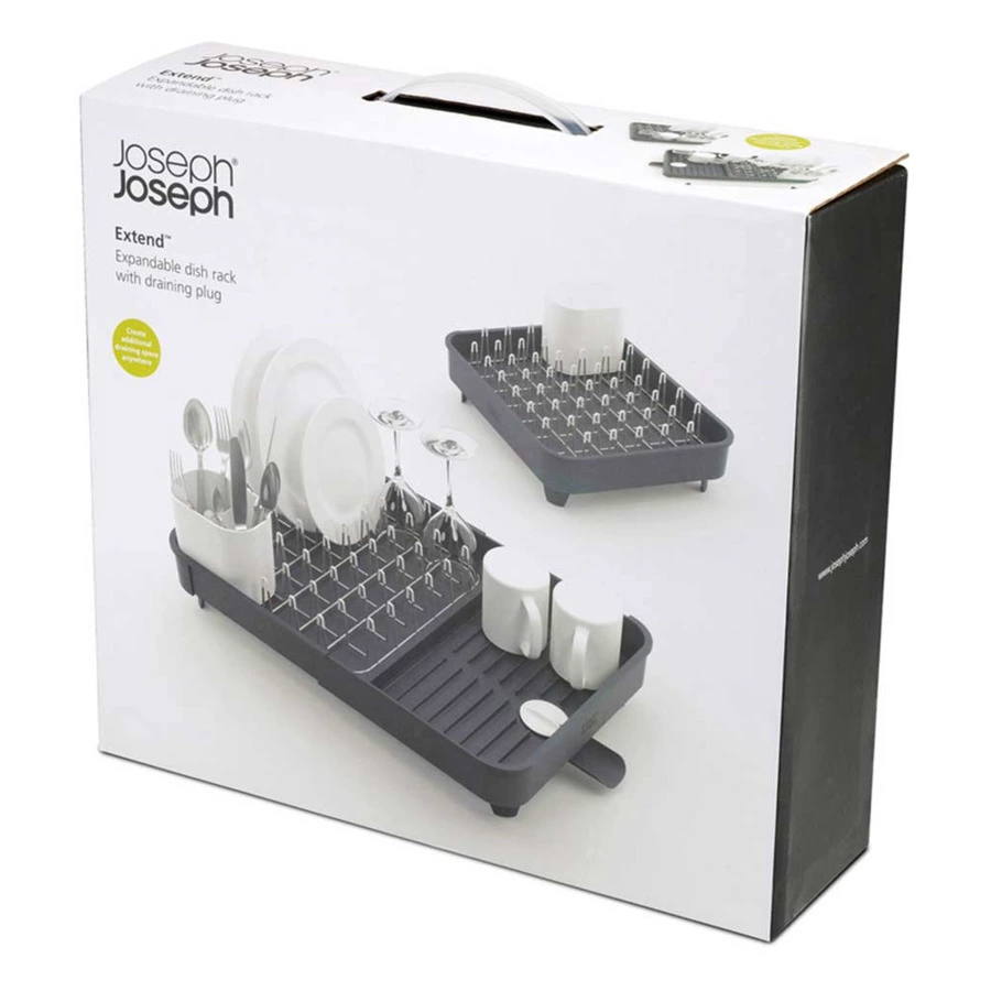 Сушилка для посуды раздвижная "Extend" (серая)