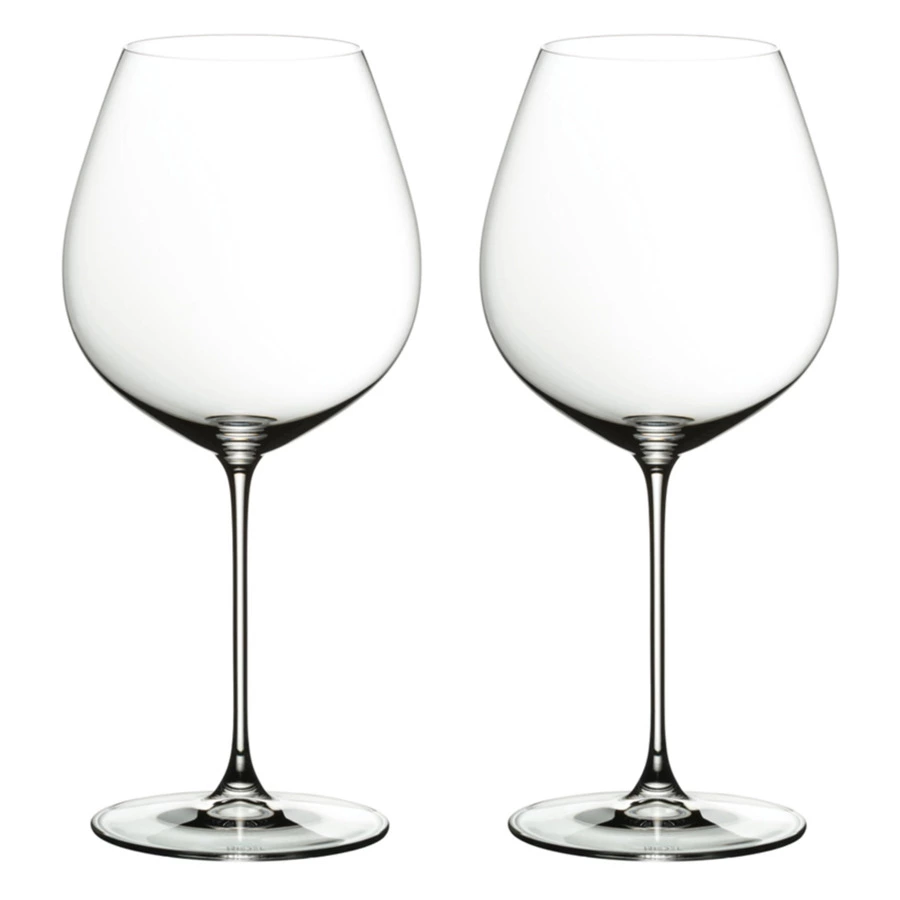 Набор бокалов для красного вина Riedel Veritas Old World Pinot Noir 738мл, 2шт, стекло хрустальное