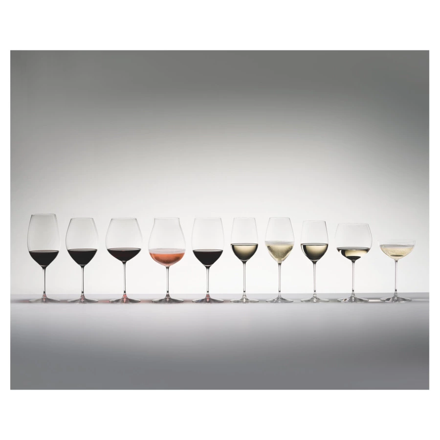 Набор бокалов для красного вина Riedel Veritas Old World Pinot Noir 738мл, 2шт, стекло хрустальное