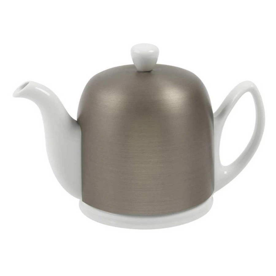 Чайник заварочный Degrenne Salam 900 мл, фарфор твердый, матовый