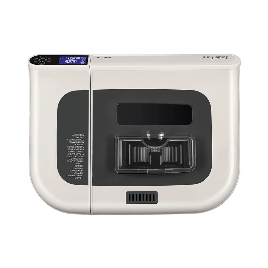 Хлебопечь Stadler Form Baker One,19 программ, LCD-дисплей, таймер, подсветка, диспенсер (белый)