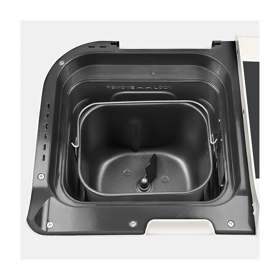 Хлебопечь Stadler Form Baker One,19 программ, LCD-дисплей, таймер, подсветка, диспенсер (белый)