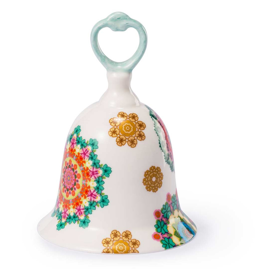 Елочная игрушка Lamart Колокольчик 13 см шкатулка lamart palais royal яйцо с желтыми розами 13 см керамика
