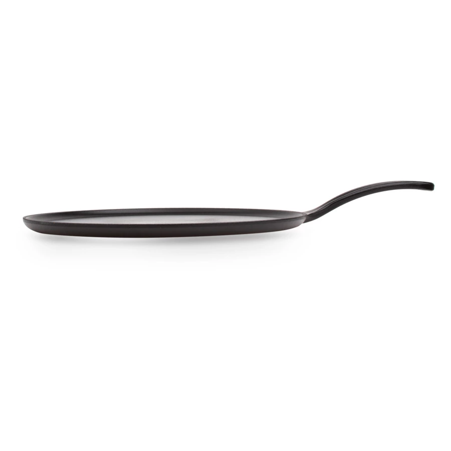 Сковорода для блинов Le Creuset Matte Black 27 см, чугун, черный, для индукции