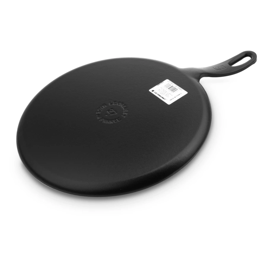 Сковорода для блинов Le Creuset Matte Black 27 см, чугун, черный, для индукции