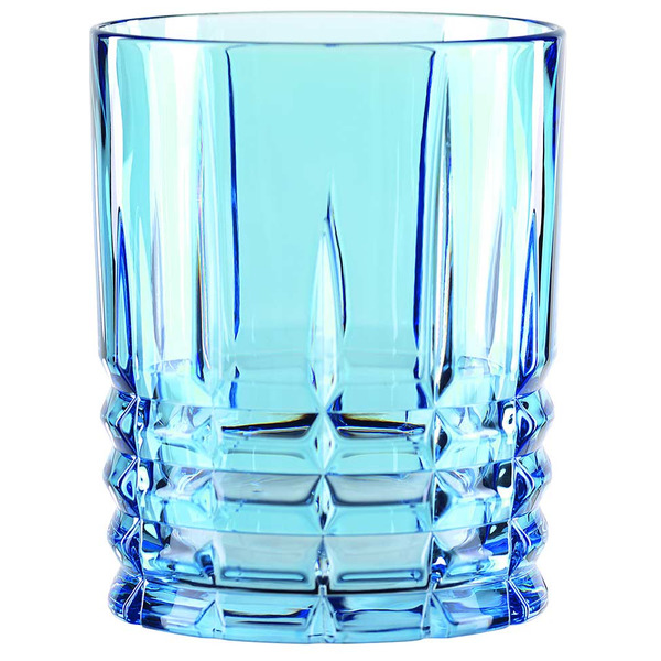 Стакан для виски Nachtmann Highland 345 мл, голубой, стекло хрустальное