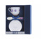Набор чайный в футляре АргентА Ландыш - Сиреневые цветы 22,5 г, 3 предмета, серебро 925