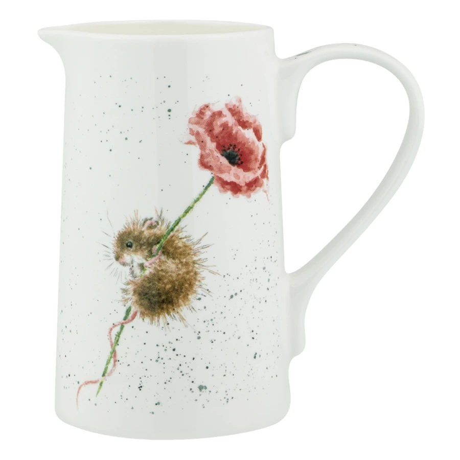 Кувшин Royal Worcester Забавная фауна Мышка 1,1 л, фарфор костяной