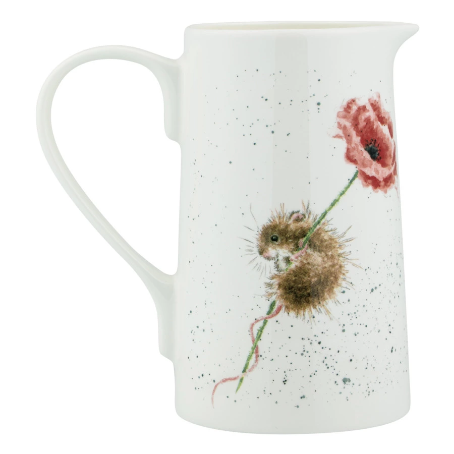 Кувшин Royal Worcester Забавная фауна Мышка 1,1 л, фарфор костяной