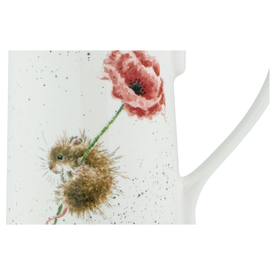 Кувшин Royal Worcester Забавная фауна Мышка 1,1 л, фарфор костяной